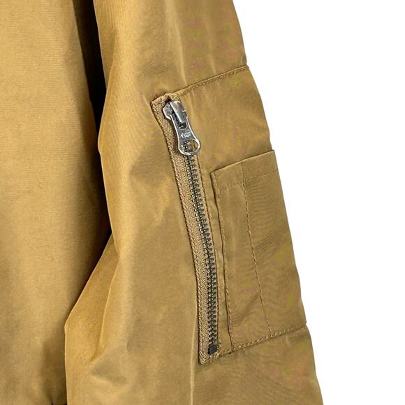 Everlane The Bomber Jacket Lightweight Toasted Coconut Men Large NWT FLAW - Picture 5 of 14